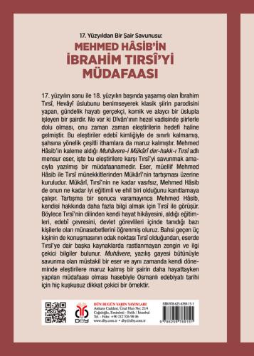 Mehmed Hâsib’in İbrahim Tırsî’yi Müdafaası Şeyma Benli