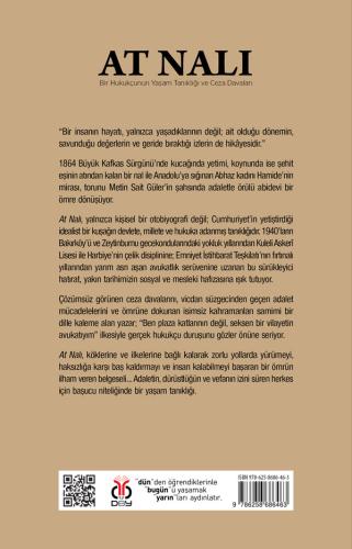 At Nalı: Bir Hukukçunun Yaşam Tanıklığı ve Ceza Davaları Metin Sait Gü