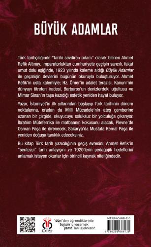 Büyük Adamlar Ahmet Refik Altınay Büyük Adamlar Ahmet Refik Altınay