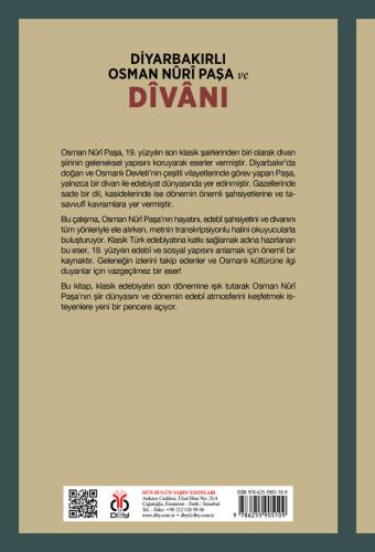 Diyarbakırlı Osman Nûrî Paşa ve Dîvânı Sedat Kocabey