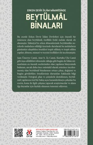 Erken Devir İslam Mimarîsinde Beytülmâl Binaları Sümeyra Ocak Ahmed