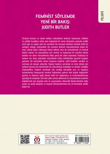 Feminist Söylemde Yeni Bir Bakış: Judith Butler Mehmet Fatih Işık