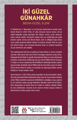 İki Güzel Günahkâr: Bedia-Güzel Eleni Ahmet Rasim İki Güzel Günahkâr: Bedia-Güzel Eleni Ahmet Rasim