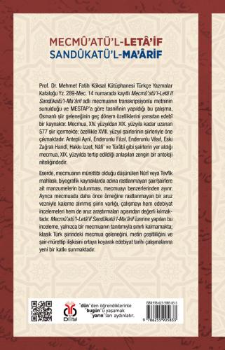 Mecmû’atü’l-Letâ’if Sandûkatü’l-Ma’ârif Kadriye Hocaoğlu Alagöz Mecmû’atü’l-Letâ’if Sandûkatü’l-Ma’ârif Kadriye Hocaoğlu Alagöz