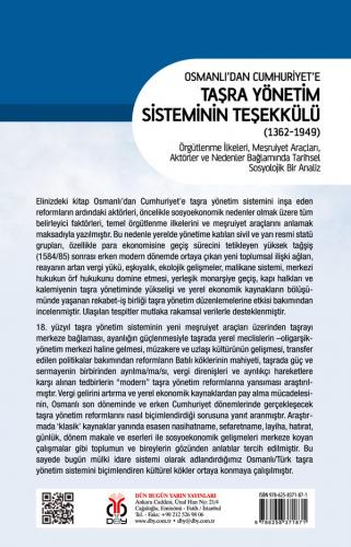 Osmanlı’dan Cumhuriyet’e Taşra Yönetim Sisteminin Teşekkülü (1362-1949