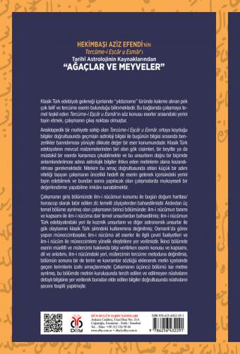 Tarihî Astrolojinin Kaynaklarından “Ağaçlar ve Meyveler” Dilek Işıkhan