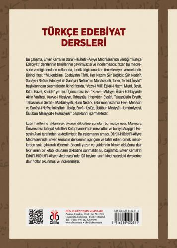 Türkçe Edebiyat Dersleri Enver Kemal